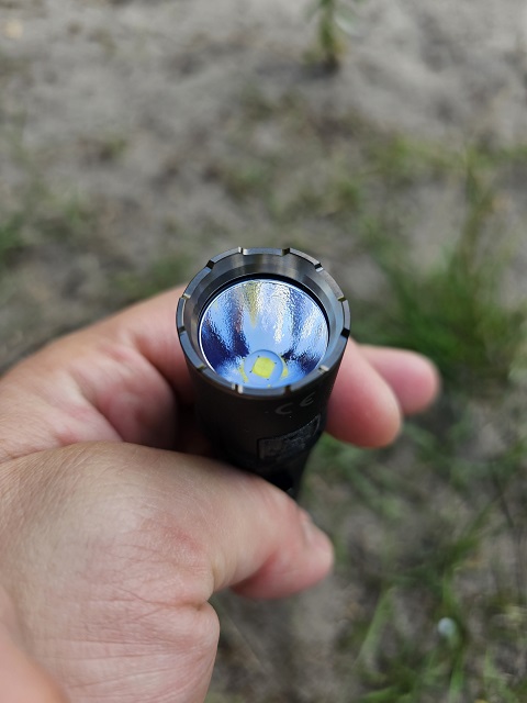 Militärtaschenlampe