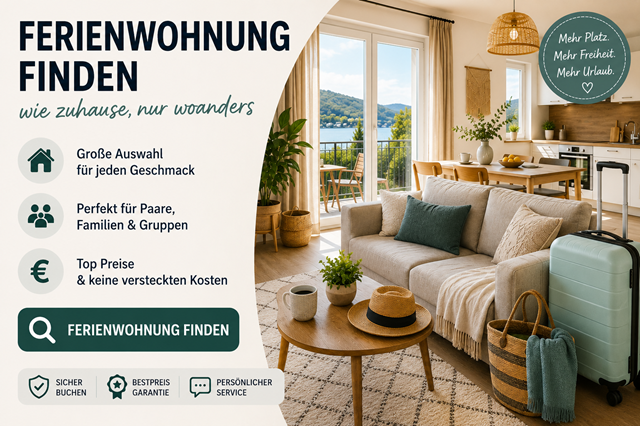 günstige Ferienwohnung buchen